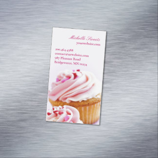 Tarjeta De Visita Magnética Pasteles de panadería