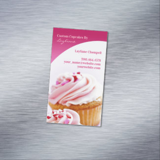 Tarjeta De Visita Magnética Pasteles de panadería