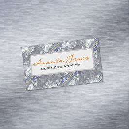 Tarjeta De Visita Magnética Patrón de dinero australiano