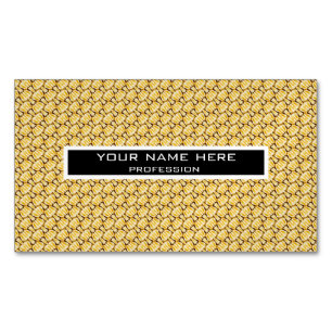 Tarjeta De Visita Magnética Patrón de pasta