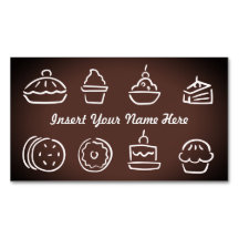 Personalizable panadero pastelería chef marrón