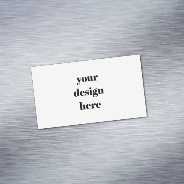 Tarjeta De Visita Magnética Personalización o Personalizar (In Situ)