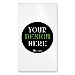 Tarjeta De Visita Magnética personalizado, único, elegante y minimalista beso 