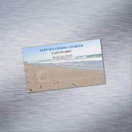 Tarjeta De Visita Magnética Pesca de Servicios de Carta
