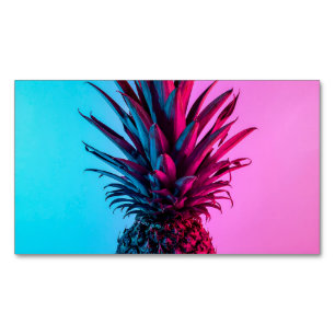 Tarjeta De Visita Magnética piña