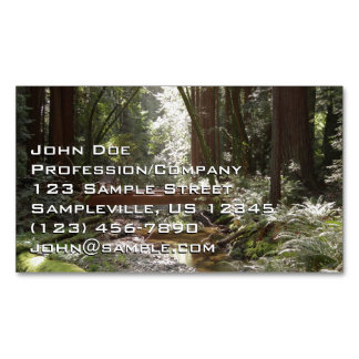 Tarjeta De Visita Magnética Puente Muir Woods II