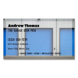 Tarjeta De Visita Magnética Puerta de garaje