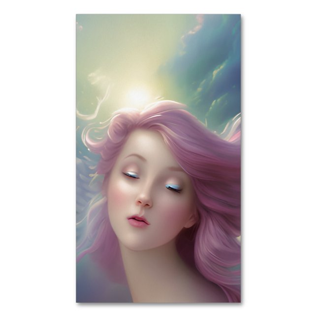 Tarjeta De Visita Magnética Puerta del cielo (Frente vertical)