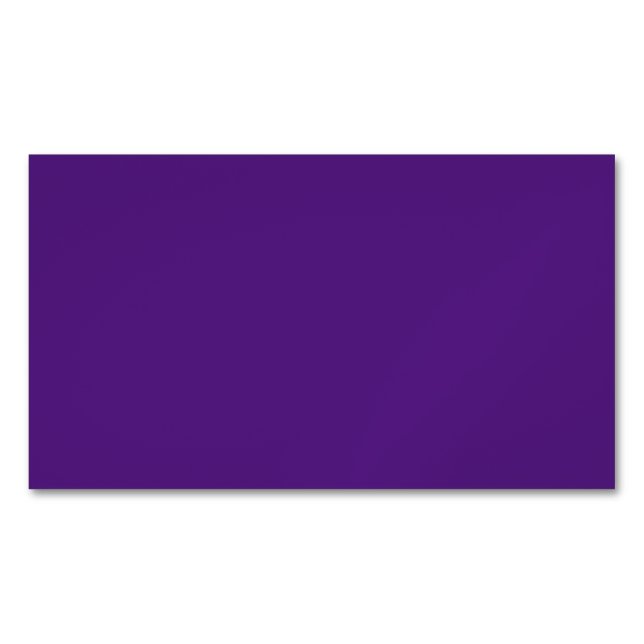 Tarjeta De Visita Magnética Púrpura Grises, Morado Muerto, Rum, (Anverso)