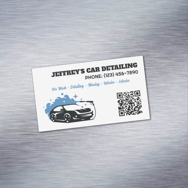 Tarjeta De Visita Magnética QR Personalizado de desactivación automática (In Situ)