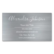 Relieve metalizado metálico plateado Profesional m