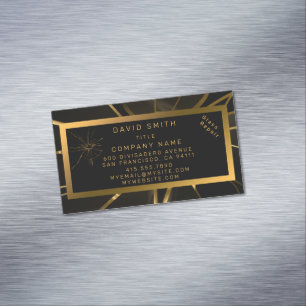 Tarjeta De Visita Magnética Reparación de vidrio profesional moderno