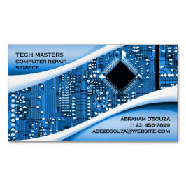 Tarjeta De Visita Magnética Reparación del equipo