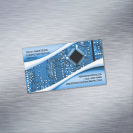 Tarjeta De Visita Magnética Reparación del equipo