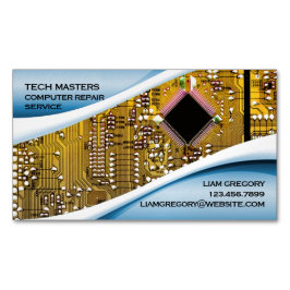 Tarjeta De Visita Magnética Reparación del equipo