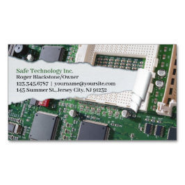 Tarjeta De Visita Magnética Reparación del equipo