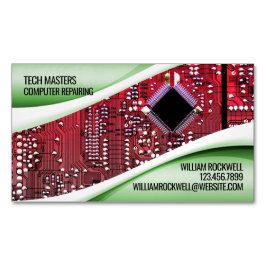 Tarjeta De Visita Magnética Reparación del equipo