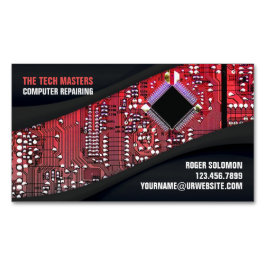 Tarjeta De Visita Magnética Reparación del equipo