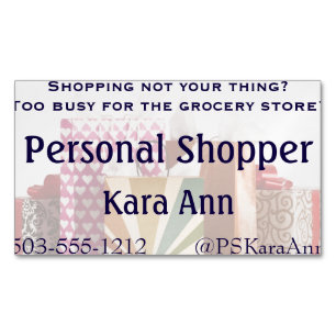 Tarjeta De Visita Magnética Repetir negocio