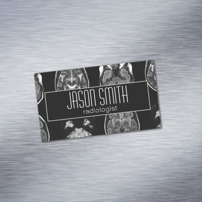 Tarjeta De Visita Magnética Resonancia magnética cerebral (In Situ)