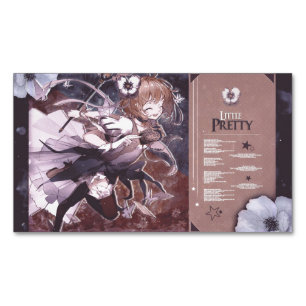 Tarjeta De Visita Magnética sakura cardcaptor