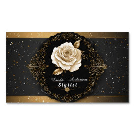 Tarjeta De Visita Magnética Salón de belleza y cuidados personales