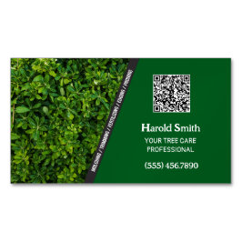 Tarjeta De Visita Magnética Servicio de Árbol QR Personalizado