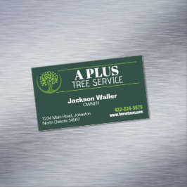 Tarjeta De Visita Magnética Servicio de recorte de árboles