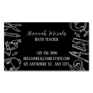 Tarjeta De Visita Magnética SmartMath Tutoring Services