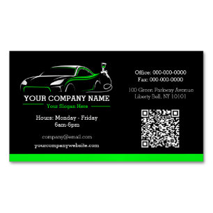 Tarjeta De Visita Magnética Taller de pintura de carrocería profesional automo