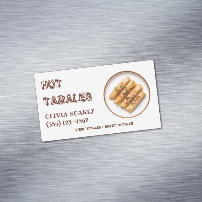 Tarjeta De Visita Magnética Tamales (In Situ)