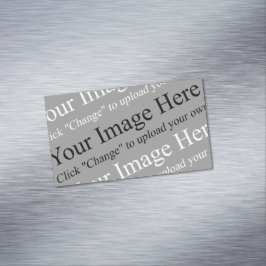 Tarjeta De Visita Magnética Tarjeta de presentación magnética con logotipo de