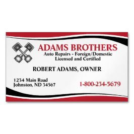 Tarjeta De Visita Magnética Tarjeta de presentación magnética de reparación au