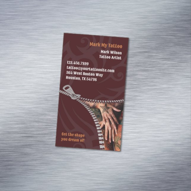 Tarjeta De Visita Magnética Tatuaje (In Situ)