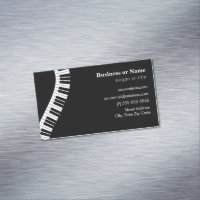 Teclas de piano curvadas onduladas