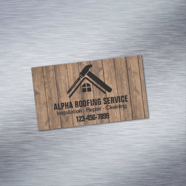 Tarjeta De Visita Magnética Tejido de construcción de la construcción de la re (In Situ)