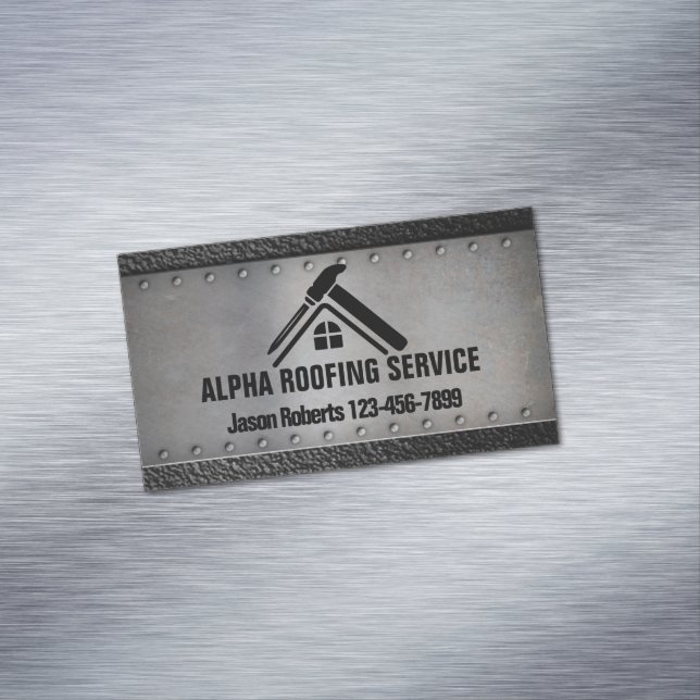 Tarjeta De Visita Magnética Tejido de construcción de la construcción de la re (In Situ)