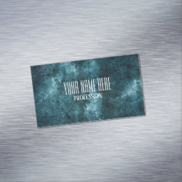 Tarjeta De Visita Magnética Textura gruesa abstracta