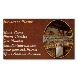 Tarjeta De Visita Magnética Tienda - Café y otros ingredientes