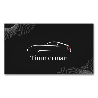 Tarjeta De Visita Magnética Timmerman — Automotive Care & Vehicle Enhancement