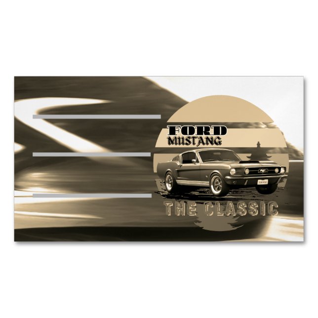 TARJETA DE VISITA MAGNÉTICA VISITENKARTEN (Anverso)