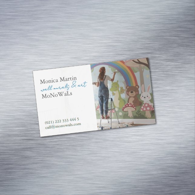 Tarjeta De Visita Magnética Wall Mural Painter  (In Situ)