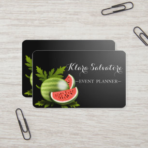 Tarjeta De Visita Magnífica y magnífica sandía perfecta