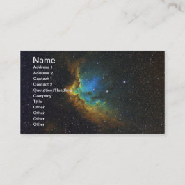 Tarjeta De Visita Magnífico asistente Nebula NGC 7380 NASA
