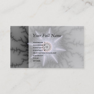 Tarjeta De Visita Magnífico - Fractal