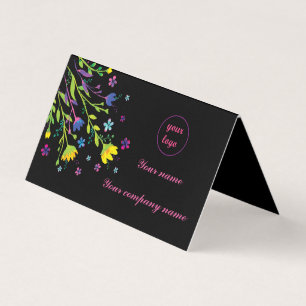 Tarjeta De Visita Magnífico jardín nocturno