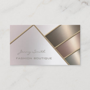 Tarjeta De Visita Magnífico y lujoso profesional y geométrico abstra