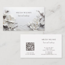 Magnolia 3D Blanca Elegante