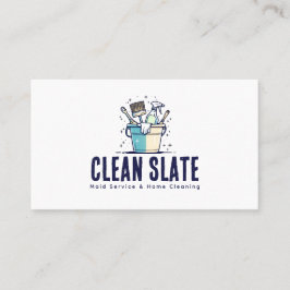 Tarjeta De Visita Maid Service Photo QR Code 