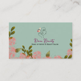 Tarjeta De Visita Make Up Artist Business Card